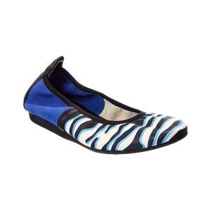 Arche Lamour Leather Flat, Blue